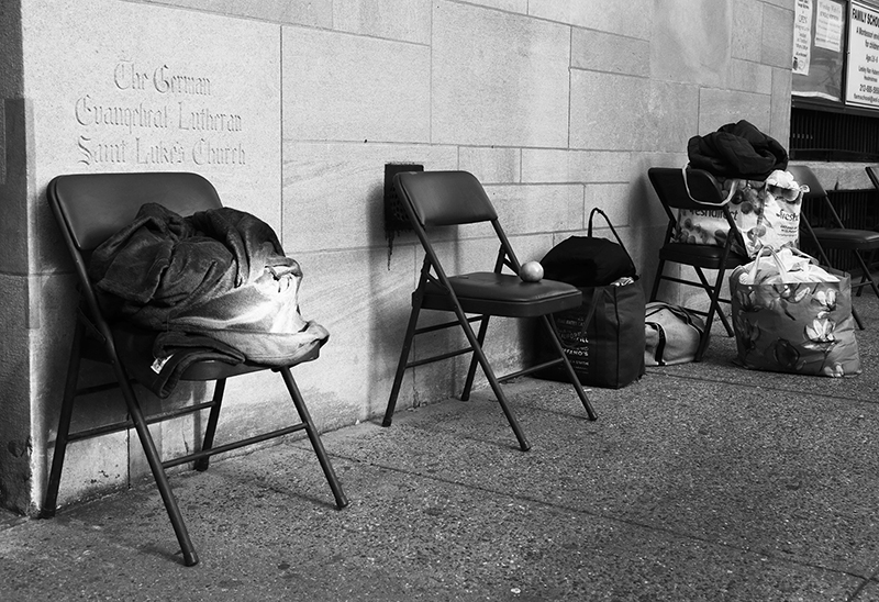 Soup Kitchen : St Luke's Lutheran Church : Hell's Kitchen : 2020 : Food Lines : Seventh Day Adventists Help the Needy : Streetlife : New York City : Times Square : Richard Moore : Photographer : Photojournalist